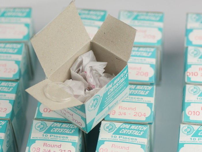 Acrylic Watch Crystals 250x Pieces 19mm - 23mm  Glass Watchmakers Parts Repairs